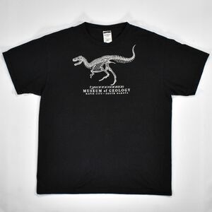 Vintage 80s T Rex Museum of Geology T-Shirt - L